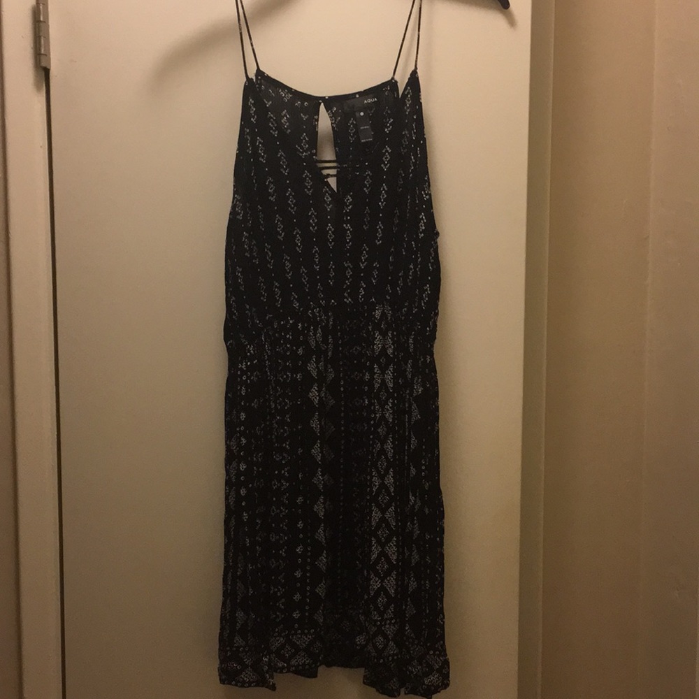 Aqua sundress